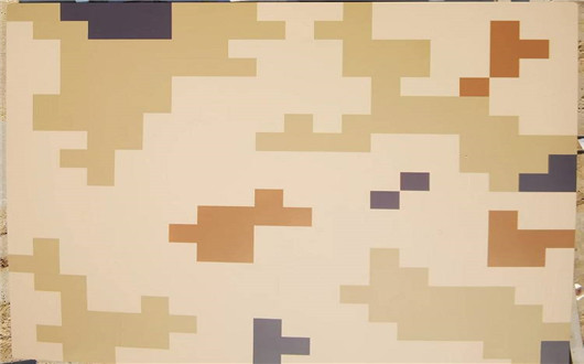 东城荒漠迷彩漆喷涂